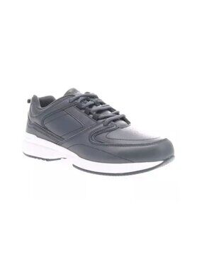 Propet LifeWalker Sport Womens 8.5 M Navy Leather Walking Shoes Sneakers NIB